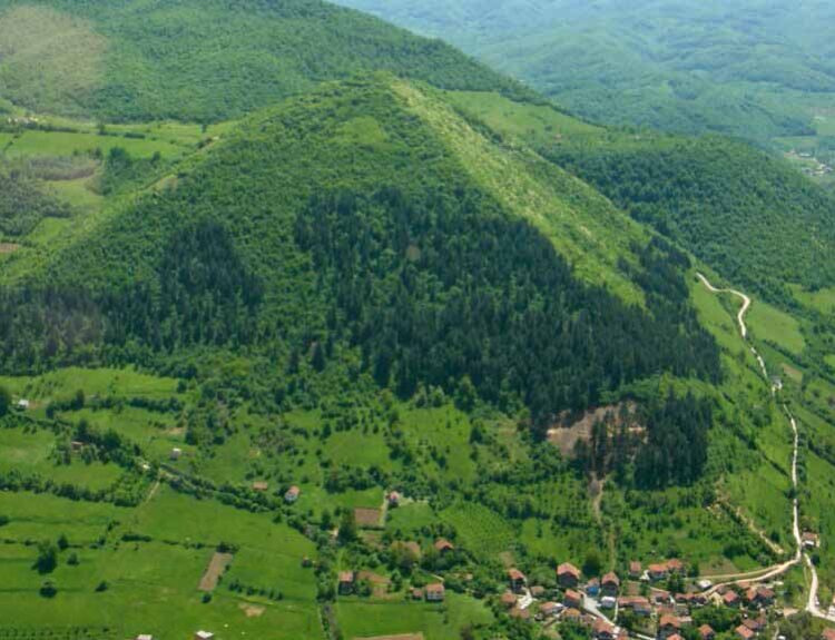 Artificial Bosnian Pyramids