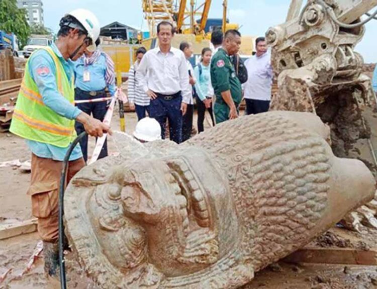 Ancient Lion Sculpture