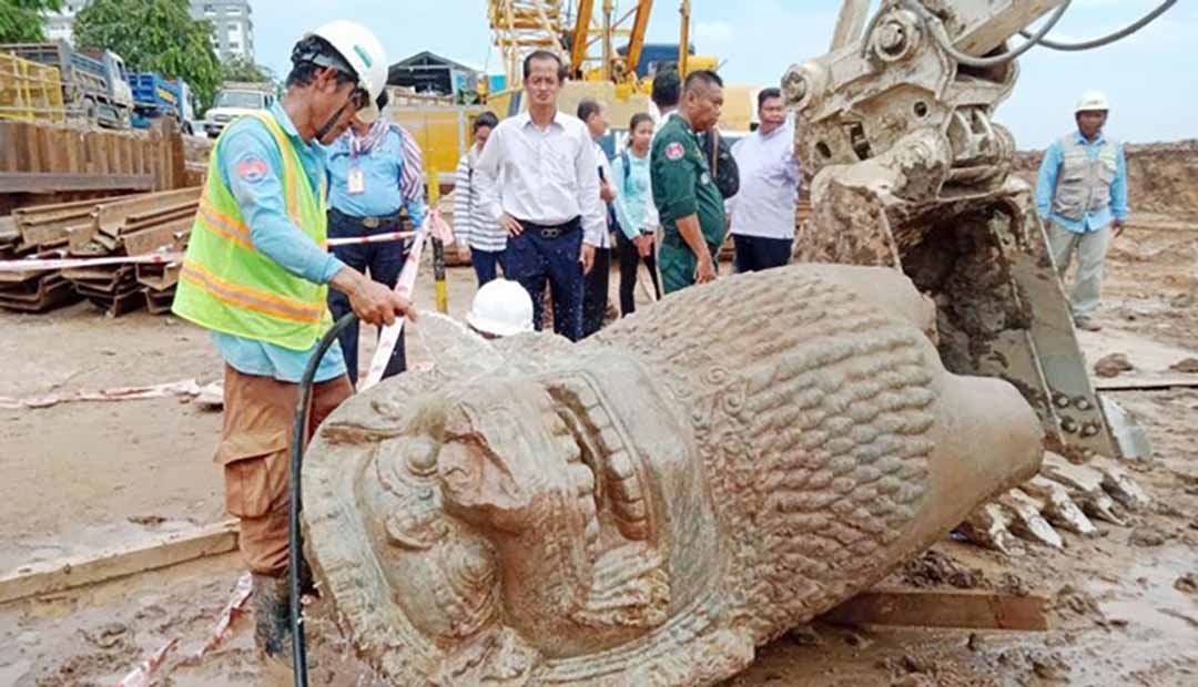 Ancient Lion Sculpture