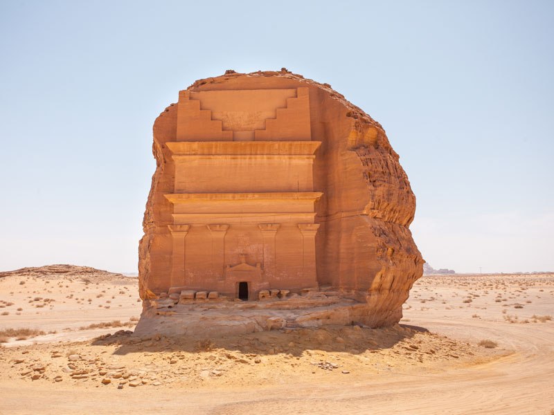 The Qasr Al-Farid: Exploring the Lonely Castle of the Nabataeans in Madain Saleh