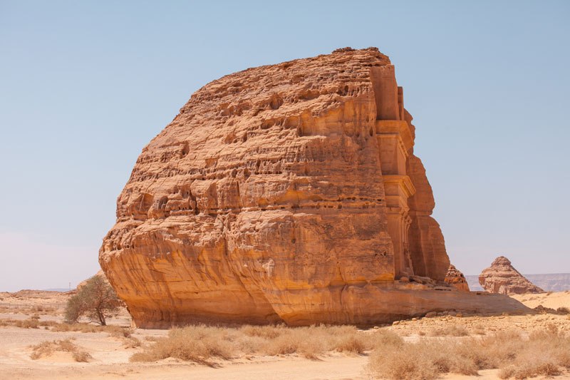 The Qasr Al-Farid: Exploring the Lonely Castle of the Nabataeans in Madain Saleh