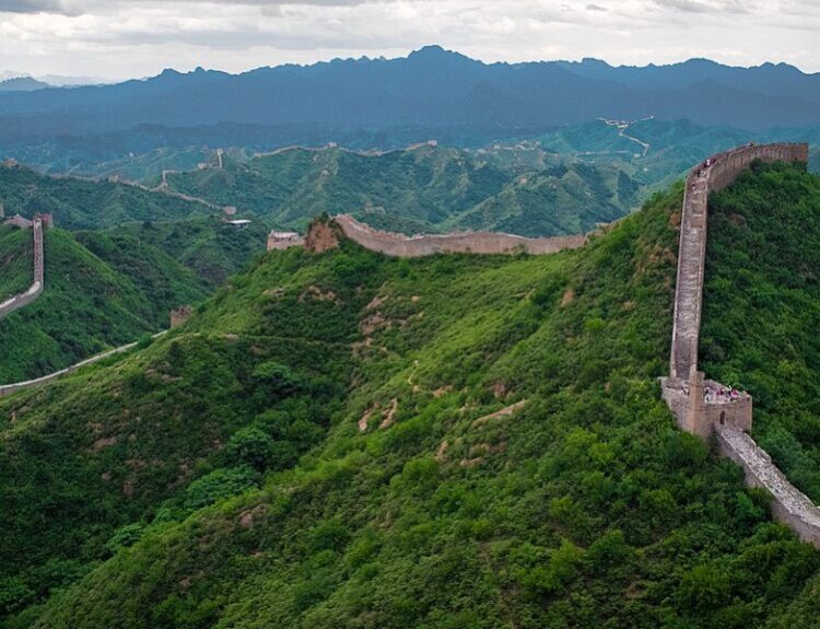 Map Great Wall of China’s