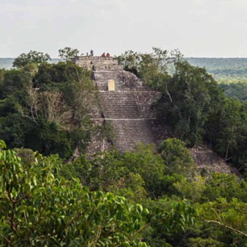 Lost Maya Kingdom Sak Tz’i’ with Ancient Pyramid