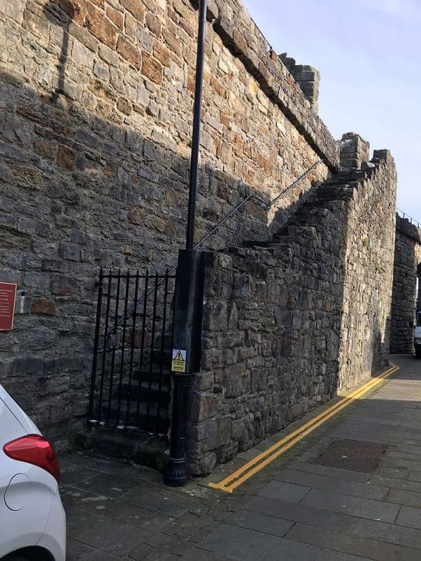 Medieval Town Walls Unearthed in Caernarfon