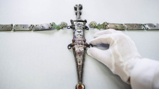 Restored Roman Dagger Discovered