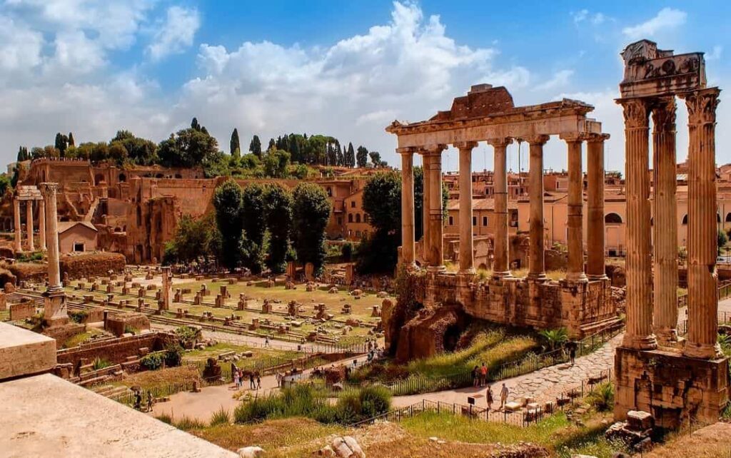  Romulus Shrine in Roman Forum