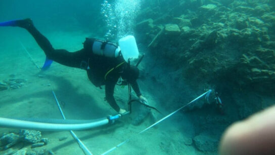 Archaeologists Discover Asini's Secret Ancient Port Beneath Greece's Waves