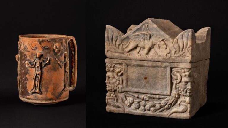 Ancient Roman Graves With Funerary Festival Evidence Discovered in Southern France