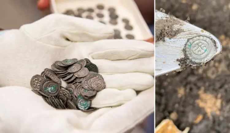 Archaeologists Discover 850-Year-Old Hoard of 170 Medieval Silver Coins in Swedish Grave