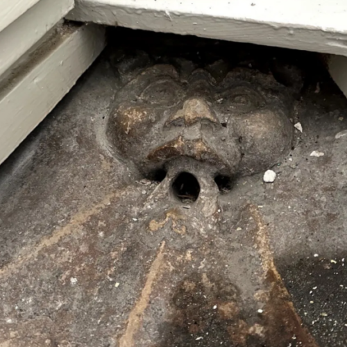 Homeowners Find 14th-Century Lincoln Imp Carving Above Toilet in Lincoln