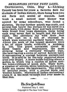 1902 New York Times Article Claimed Giant Skeletons Were Discovered in New Mexico