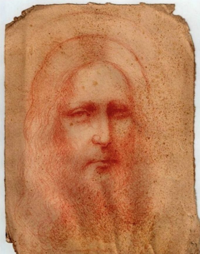 Experts Examine Newly Discovered Leonardo da Vinci Drawing of Jesus