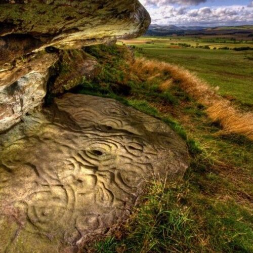 Britain’s Hidden Stone Age Rock Art Discovered in Northern England