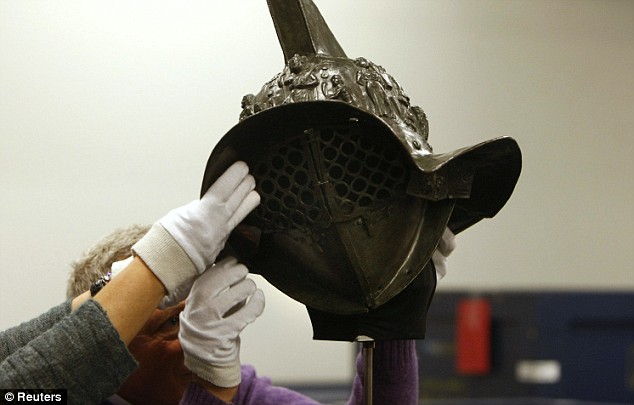 2,000-Year-Old Roman Gladiator Helmet Found at Pompeii